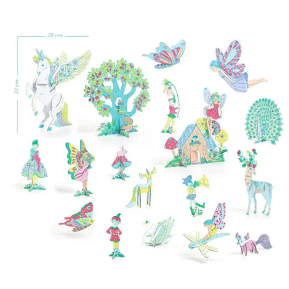 DIY Fairy World Do It Yourself Djeco Art & Craft diy-unicornios-do-it-yourself-recopilacion-caprichoso-hada-421