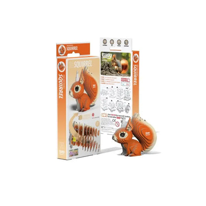 Eugy Ardilla Arborícola Puzzle 3D Eugy-Dodoland eugy-ardilla-arboricola-puzzle-3d-naranja-papel-282
