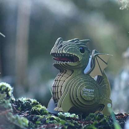 Eugy Dragón Puzzle 3D Eugy-Dodoland eugy-dragon-puzzle-3d-3-dimensiones-cartulina-de-madera-497