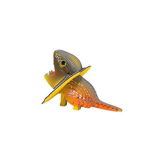 Eugy Frilled Lizard - Puzzle 3D