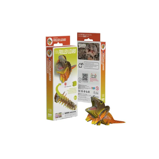 Eugy Frilled Lizard - Puzzle 3D