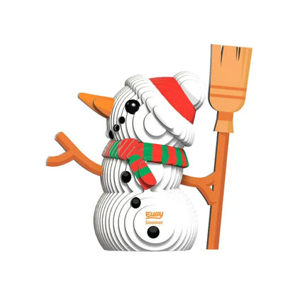 Eugy Muñeco de nieve Puzzle 3D Eugy-Dodoland eugy-muneco-de-nieve-puzzle-3d-dibujos-animados-hecho-304