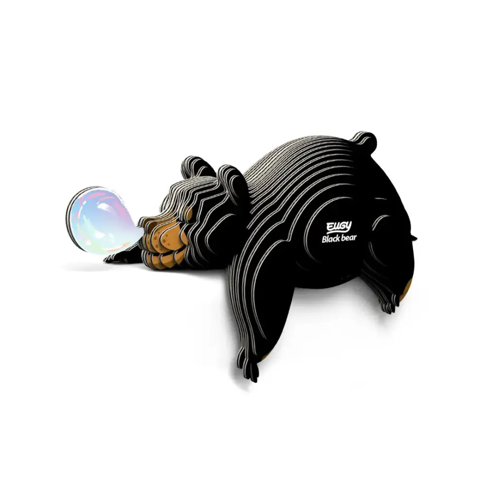 Eugy Oso Negro Puzzle 3D Eugy-Dodoland eugy-oso-negro-puzzle-3d-escultura-222