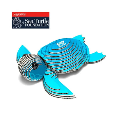 Eugy Tortuga Puzzle 3D Eugy-Dodoland eugy-tortuga-puzzle-3d-brillante-azul-decorativo-291
