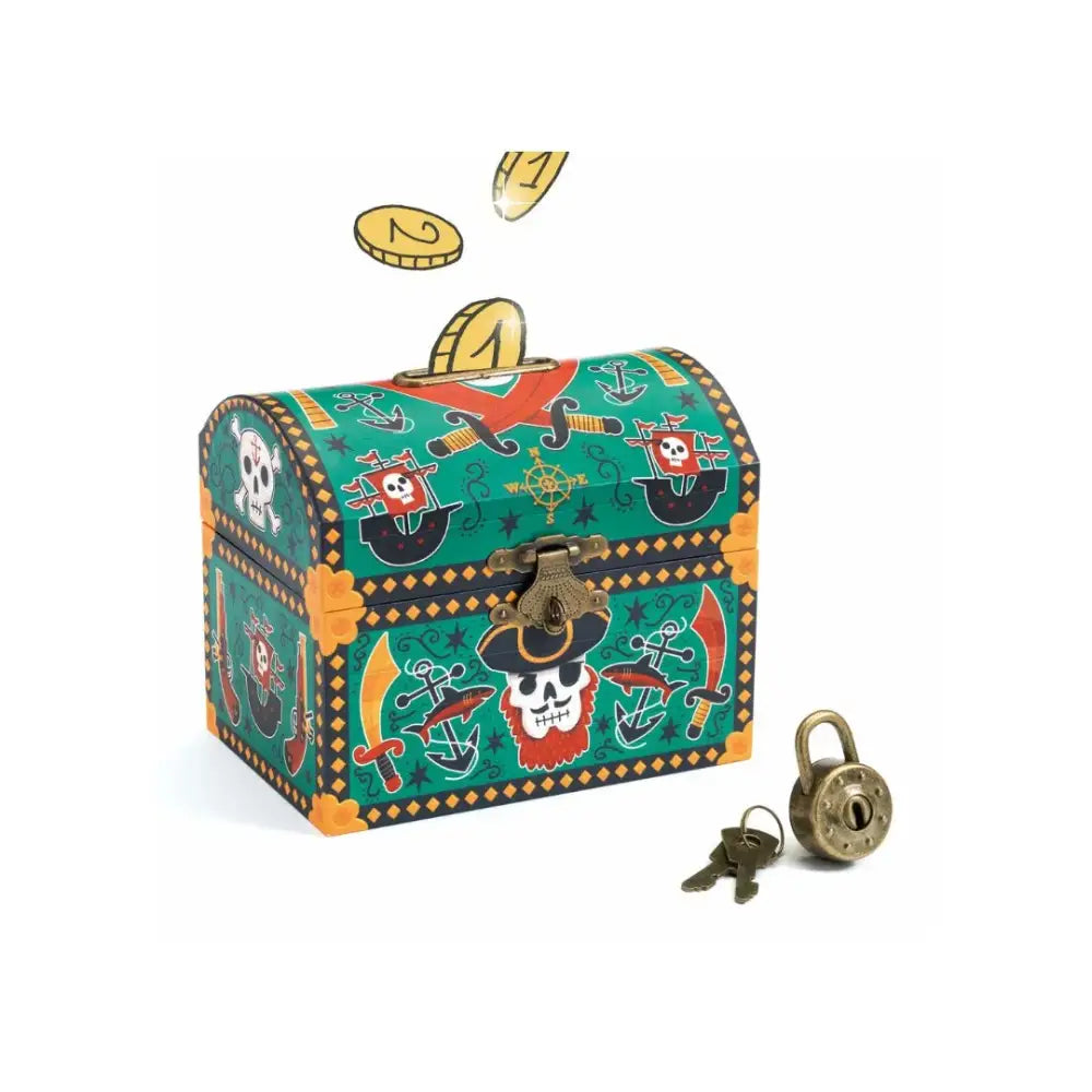 Hucha - Pirata Life style by Djeco hucha-pirata-de-tematica-tesoro-pecho-985