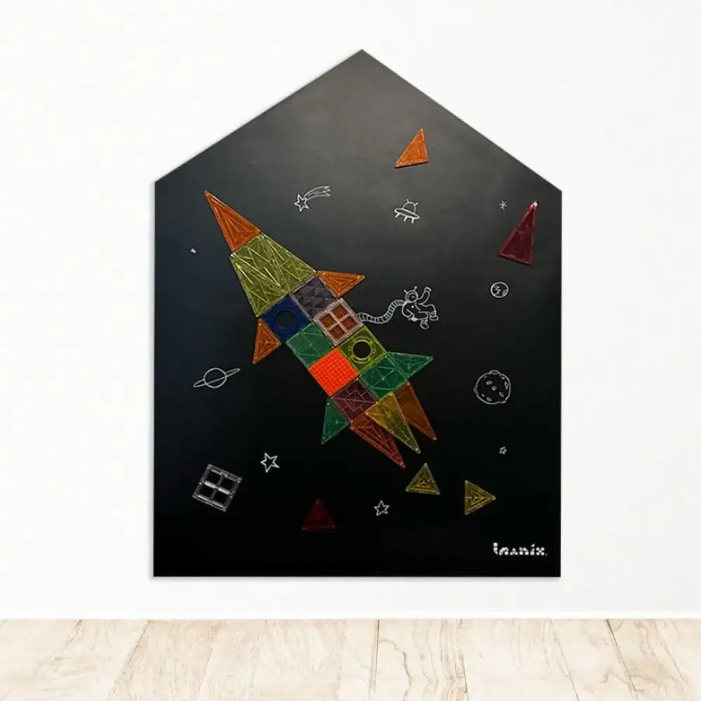 Imaboard Negra Pizarras Braintoys imaboard-negra-pizarras-vistoso-geometrico-cohete-839
