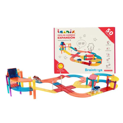 Imanix Pista de carreras Magnéticos Braintoys imanix-pista-de-carreras-magneticos-106
