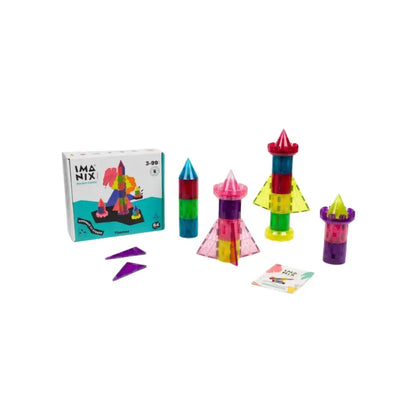 Imanix Rocket Castle 64 pzas Magnéticos Braintoys imanix-rocket-castle-64-pzas-magneticos-vistoso-magnetico-juguete-199