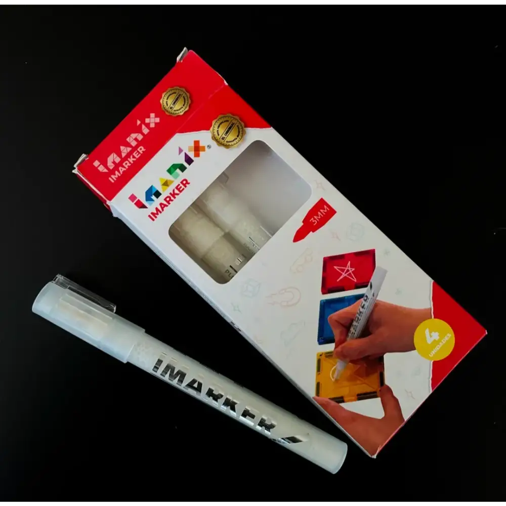 Imanix Set de Imarkers Pinturas y Colores Braintoys imanix-set-de-imarkers-pinturas-y-colores-blanco-marcador-boligrafo-194