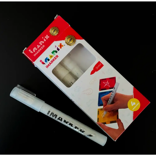 Imanix Set de Imarkers Pinturas y Colores Braintoys imanix-set-de-imarkers-pinturas-y-colores-blanco-marcador-boligrafo-194