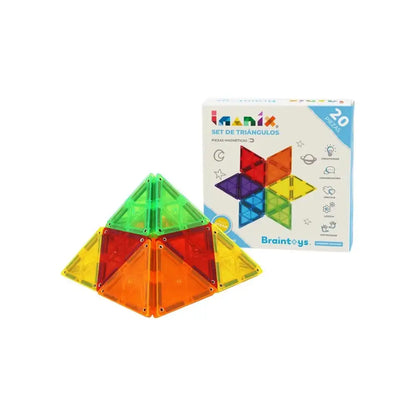 Imanix Set Triángulos Magnéticos Braintoys imanix-set-triangulos-magneticos-vistoso-magnetico-azulejos-519