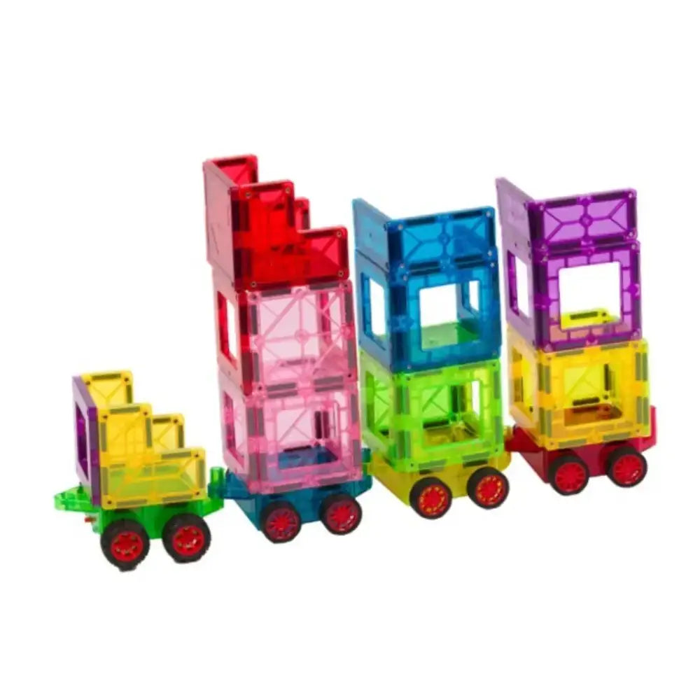 Imanix Tren con vagones 38 pzas Magnéticos Braintoys imanix-tren-con-vagones-38-pzas-magneticos-vistoso-magnetico-bloquear-650