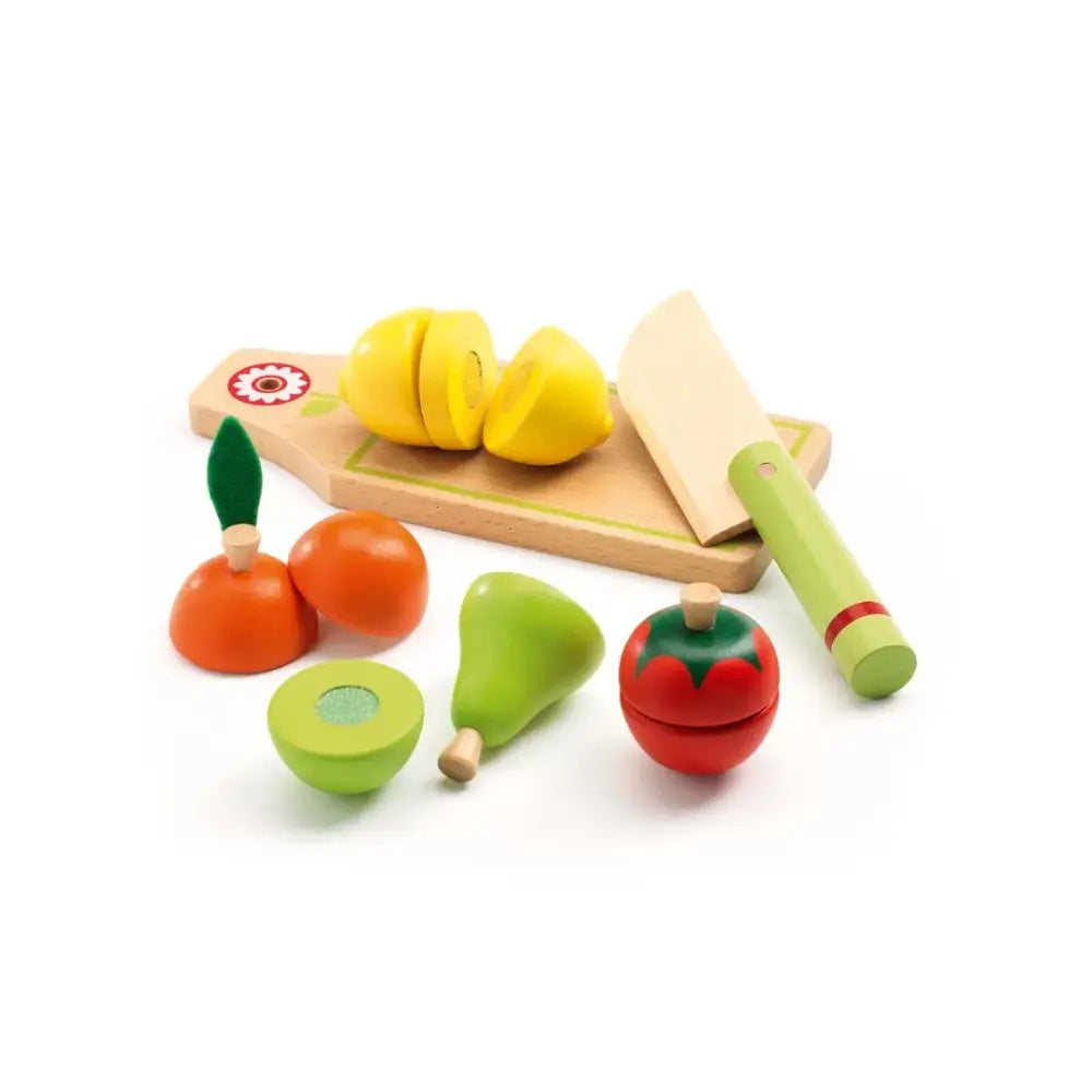 Imitación frutas y verduras Simbólico Djeco imitacion-frutas-y-verduras-de-madera-juguete-junta-686