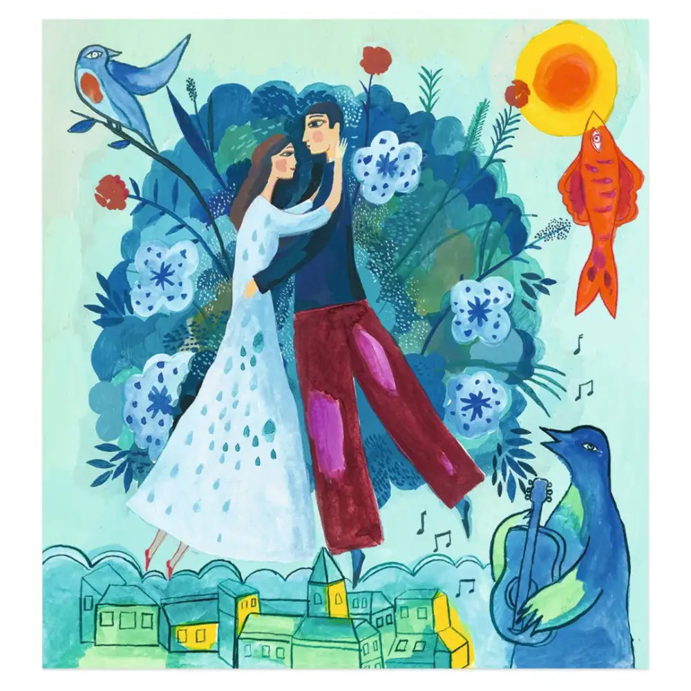 Insipred by En un sueño Manualidades Djeco Art & Craft insipred-by-en-un-sueno-manualidades-pareja-rodeado-azul-483
