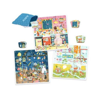 Juego Cool School - Katudi Home Djeco juego-cool-school-katudi-home-vistoso-para-ninos-rompecabezas-552