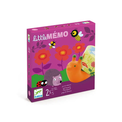 Juego Little Memo Juego de Mesa Djeco juego-little-memo-de-mesa-rosa-junta-388