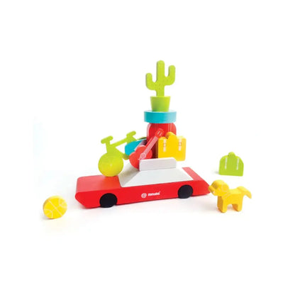 Juego Vacation Balance Car Juego de Mesa Svoora juego-vacation-balance-car-de-mesa-rojo-juguete-auto-490