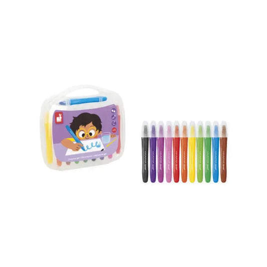 Lápices de Gel x10 - Pinturas y Colores
