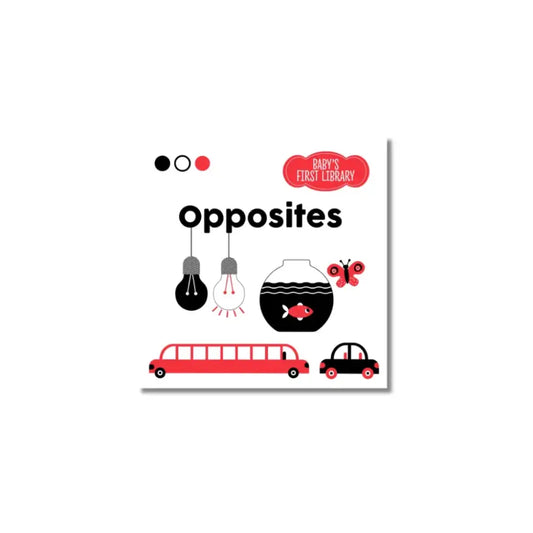 Libro Opposites - B/N/R Libros Blanco, Negro, Rojo Gardners libro-opposites-b-n-r-libros-blanco-negro-rojo-980