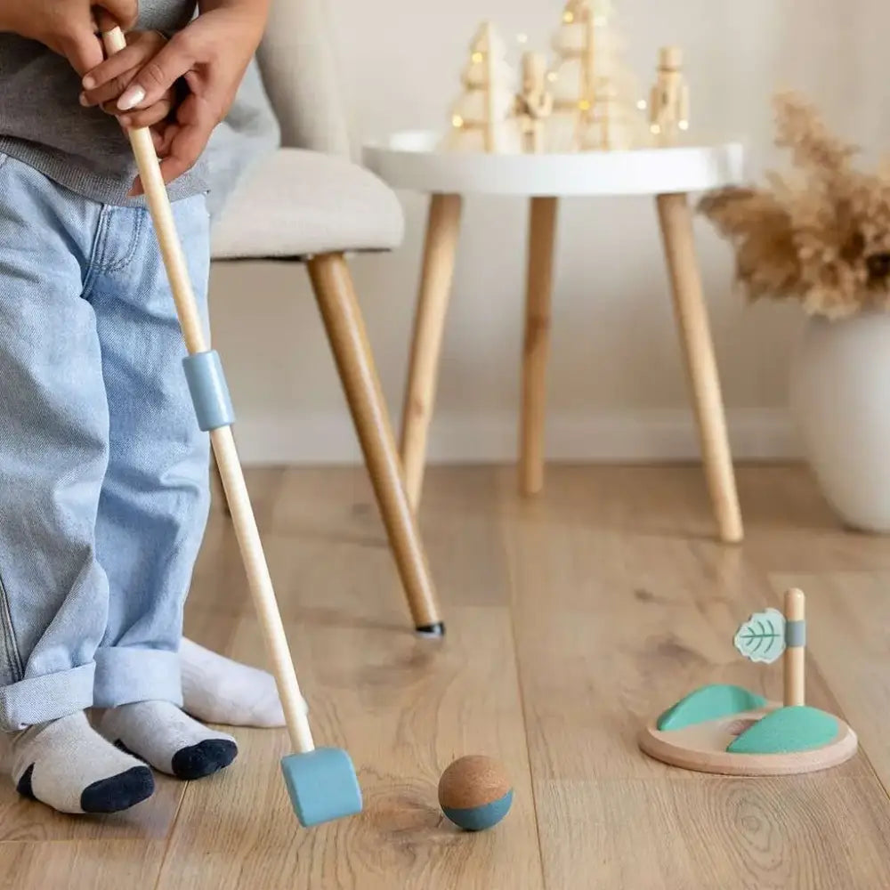 Little Putters - Minigolf Habilidad KORKO little-putters-minigolf-habilidad-de-madera-juguete-golf-148