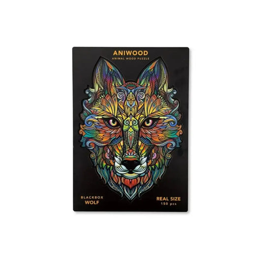 Lobo M Puzzles Madera ANIWOOD lobo-m-165