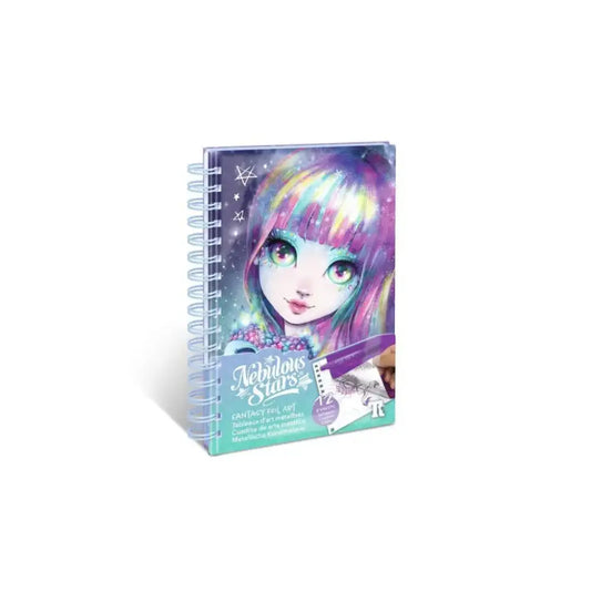 Cuaderno encuadernado en espiral Estrellas Nebulosas.