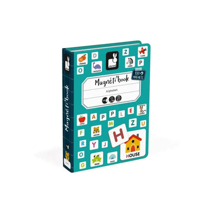 Magneti´Book - Alfabeto en inglés Janod magneti-book-alfabeto-en-ingles-color-verde-azulado-magnetico-452