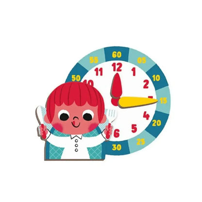 Magneti´Book - Aprendo la hora - Magnéticos