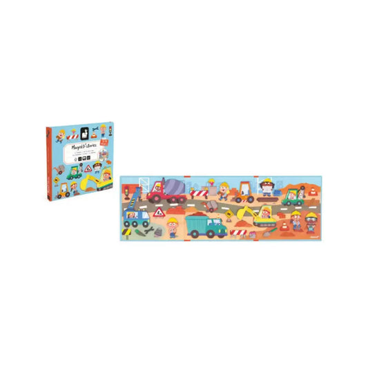 Magneti´ Storie La Obra Magnéticos Janod magneti-storie-la-obra-magneticos-vistoso-para-ninos-rompecabezas-793