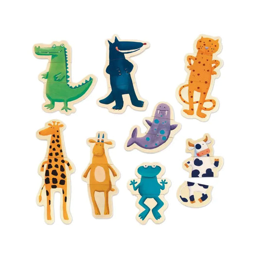 Magnéticos Animales Locos Imanes Djeco magneticos-animales-locos-imanes-recopilacion-vistoso-con-forma-de-animal-290