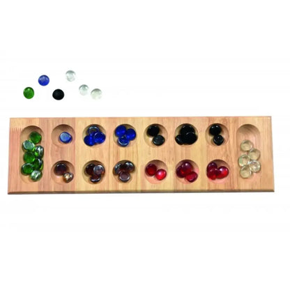 Mancala Juego de Mesa Egmont mancala-juego-de-mesa-madera-junta-vistoso-256