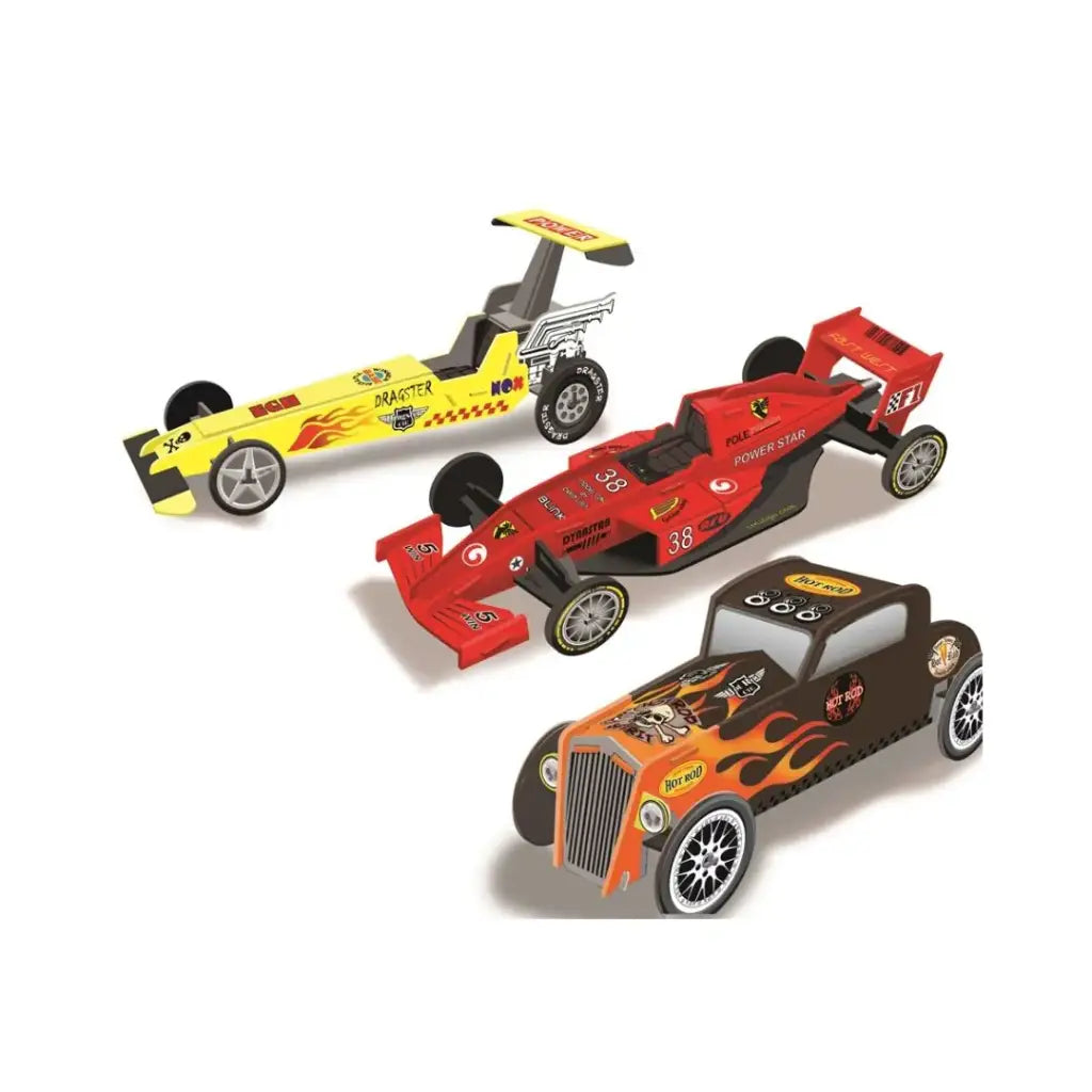 Maqueta Coches de Carrera - Manualidades