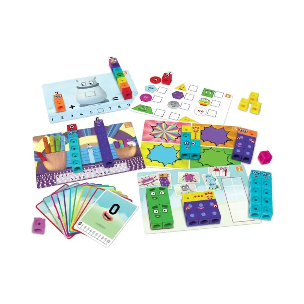 Mathlink Cubes Numberblocks 1-10 Act. Set - Matemáticas