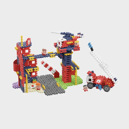 Mini waffle City - Estación de bomberos Construcción Marioinex mini-waffle-city-estacion-de-bomberos-construccion-vistoso-bloquear-437