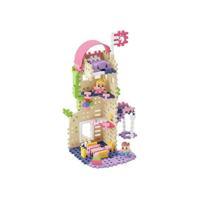 Mini waffle Fantasía - Tower of Fantasy Construcción Marioinex mini-waffle-fantasia-tower-of-fantasy-construccion-vistoso-juguete-bloquear-731