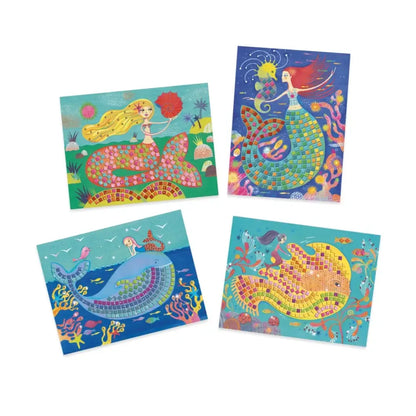 Mosaico - El canto de las sirenas Manualidades Djeco Art & Craft mosaico-el-canto-de-las-sirenas-manualidades-cuatro-vistoso-529