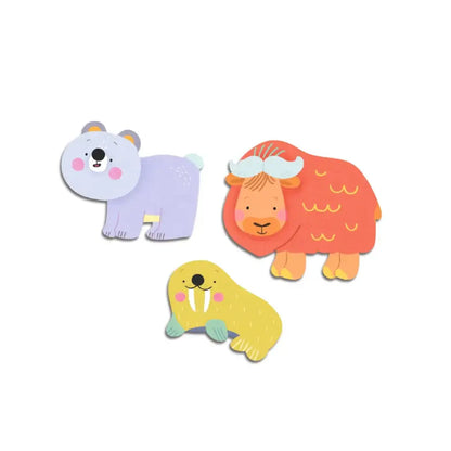 Pegatinas Animales Polares Pegatinas Djeco Art & Craft pegatinas-animales-polares-tres-lindo-dibujos-animados-454