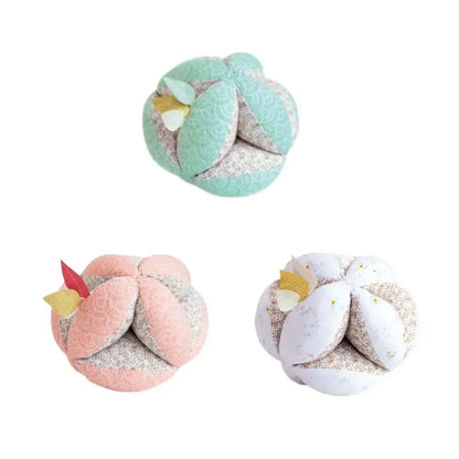 Pelotas con sonajero Bebés Doudou et Compagnie pelotas-con-sonajero-bebes-tres-arruga-galletas-958