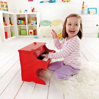 Piano rojo Instrumento musical Hape piano-infantil-rojo-tu-pequeno-mozart-en-proceso-instrumento-musical-rojo-juguete-327
