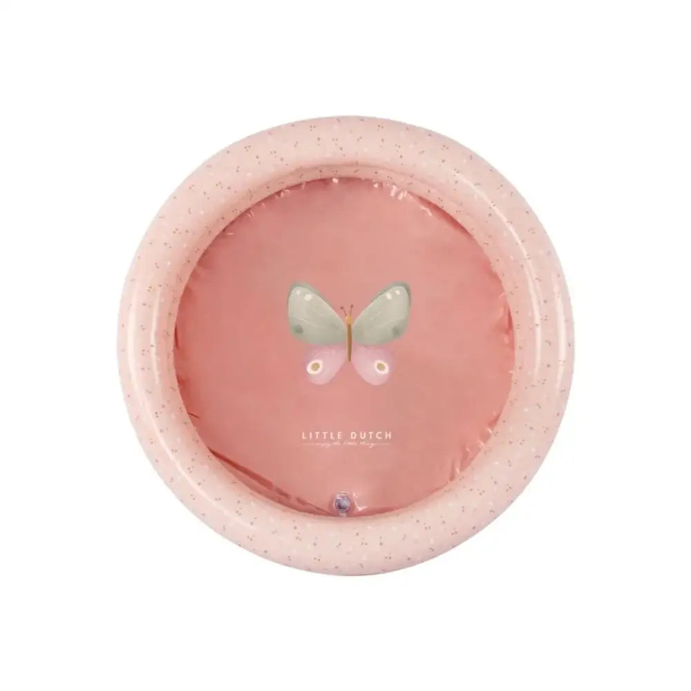 Piscina Flores & Mariposas Ø 80cm Playa y Piscina Little Dutch piscina-flores-mariposas-o-80cm-rosa-circular-lamina-829