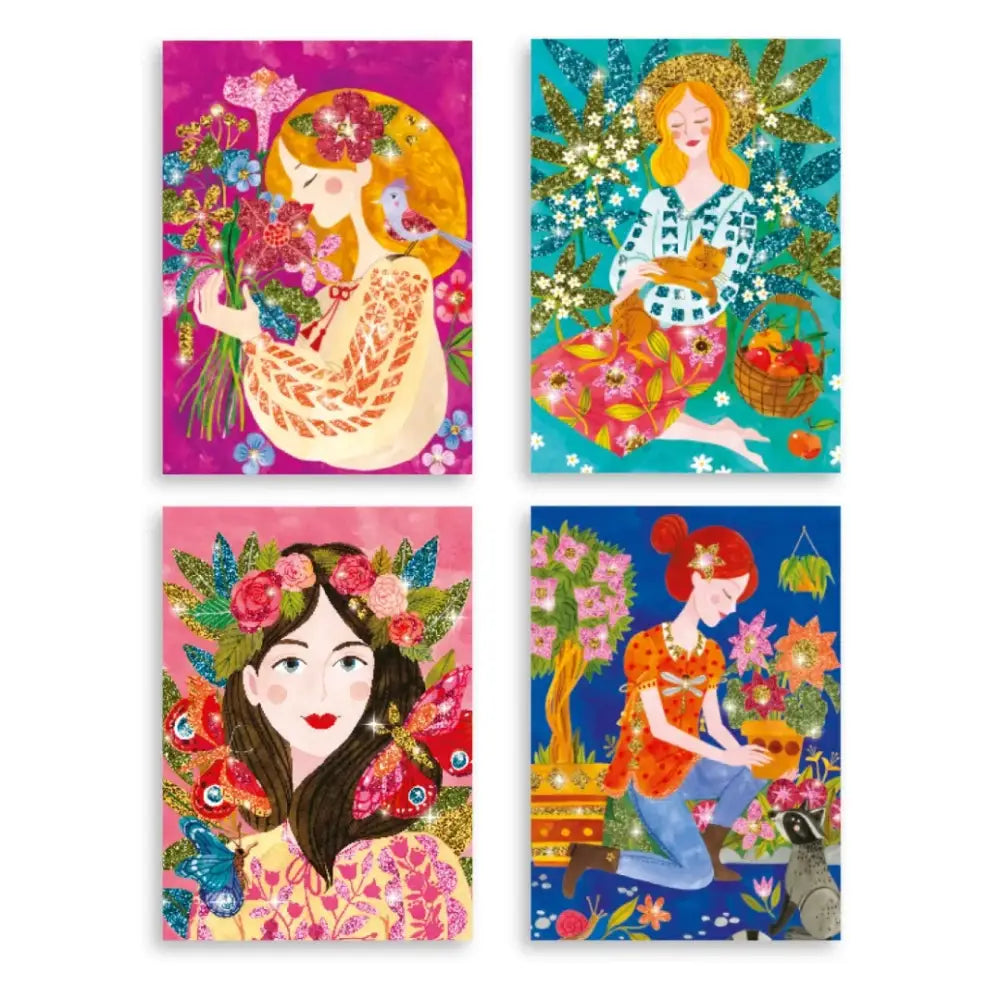 Purpurinas - El perfume de las flores Djeco Art & Craft el-perfume-de-las-flores-286