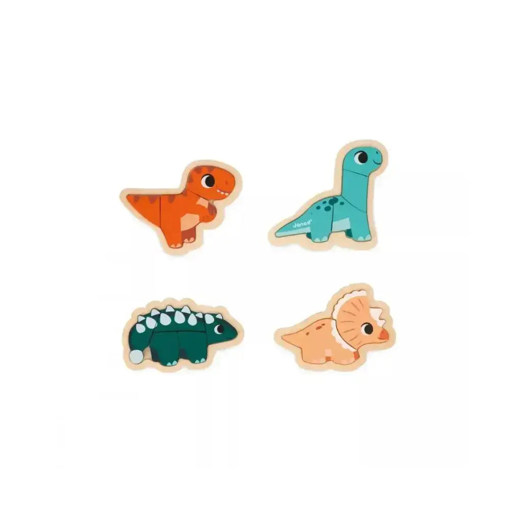 Puzzle Evolutivo - Dino - Puzzles Madera