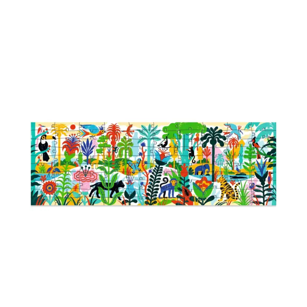 Puzzle Galería Jungla - 100 piezas Puzzles Galería Djeco puzzle-galeria-jungla-100-piezas-puzzles-889