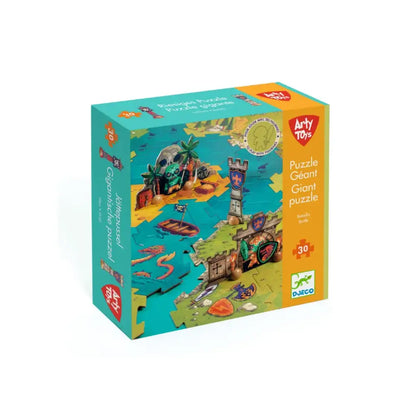 Puzzle Gigante Arty Toys Batalla - 30pcs Arty Toys Djeco puzzle-gigante-arty-toys-batalla-30pcs-vistoso-para-ninos-rompecabezas-721