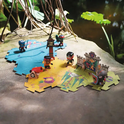 Puzzle Gigante Arty Toys Batalla - 30pcs Arty Toys Djeco puzzle-gigante-arty-toys-batalla-30pcs-vistoso-rompecabezas-piezas-180