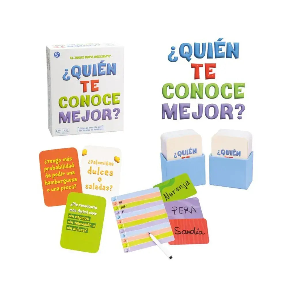 ¿Quién te Conoce Mejor? - Juegos de cartas