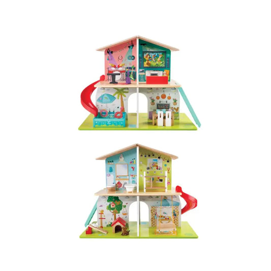 Rock and Slide House Hape rock-and-slide-house-vistoso-de-dos-pisos-casa-munecas-107
