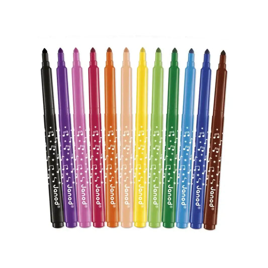 Rotuladores de Larga Duración x12 - Pinturas y Colores