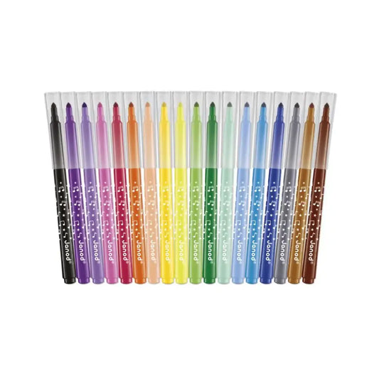 Rotuladores de Larga Duración x18 - Pinturas y Colores