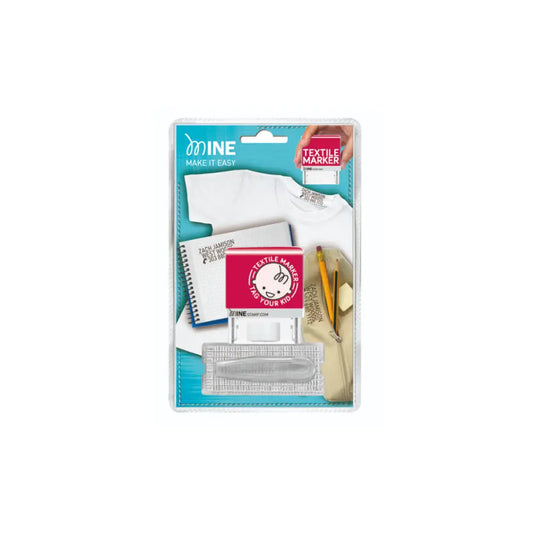 Sello Textil Abecedario Papelería Mine Stamp sello-textil-abecedario-papeleria-587